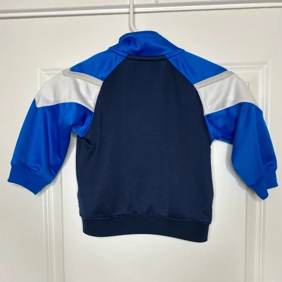 Nike Chevron Blue Full Zip Track Jackets Toddler Boys Size 2T - Picture 9 of 9